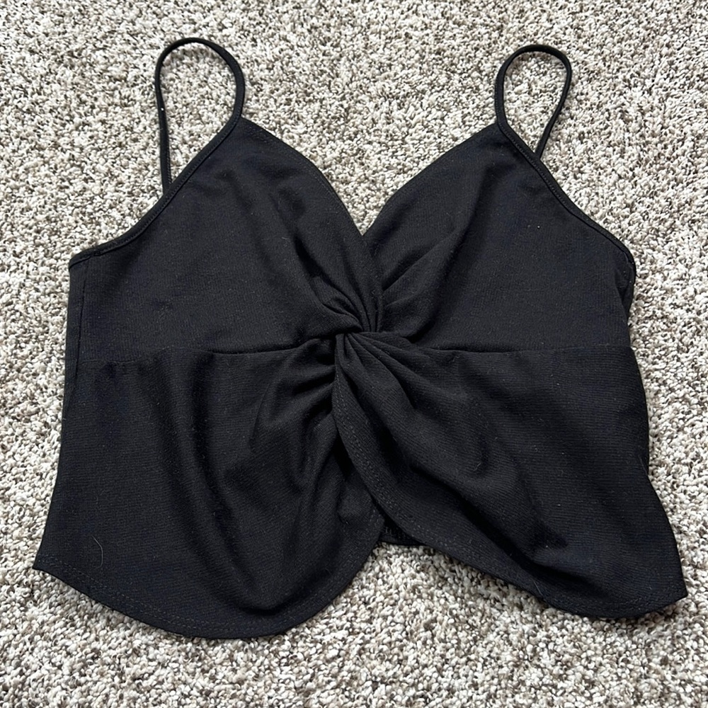 Zara black tank top